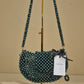 Sunset Emerald beaded bag by Phiona's Touch