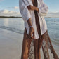 House of Kiki Lace Beach Cover-Up | Chocolate Brown