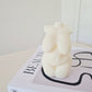 2 + Chocolate Woman Body Candle