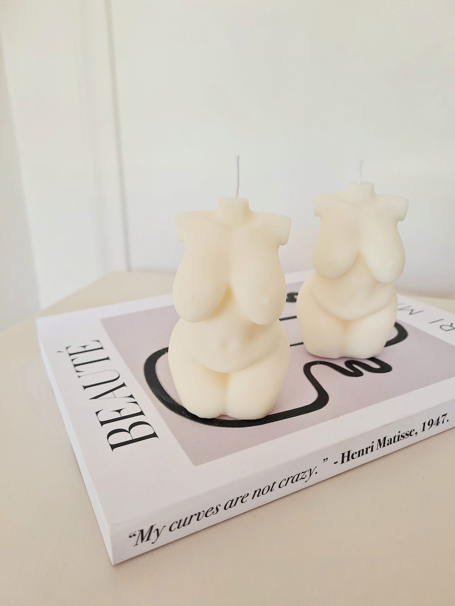 2 + Woman Body Candle