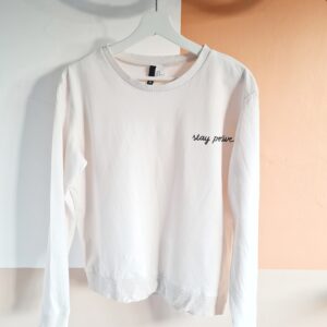 White Sweater - Stay Positive