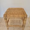 Natural Rattan Side Table - Image 2