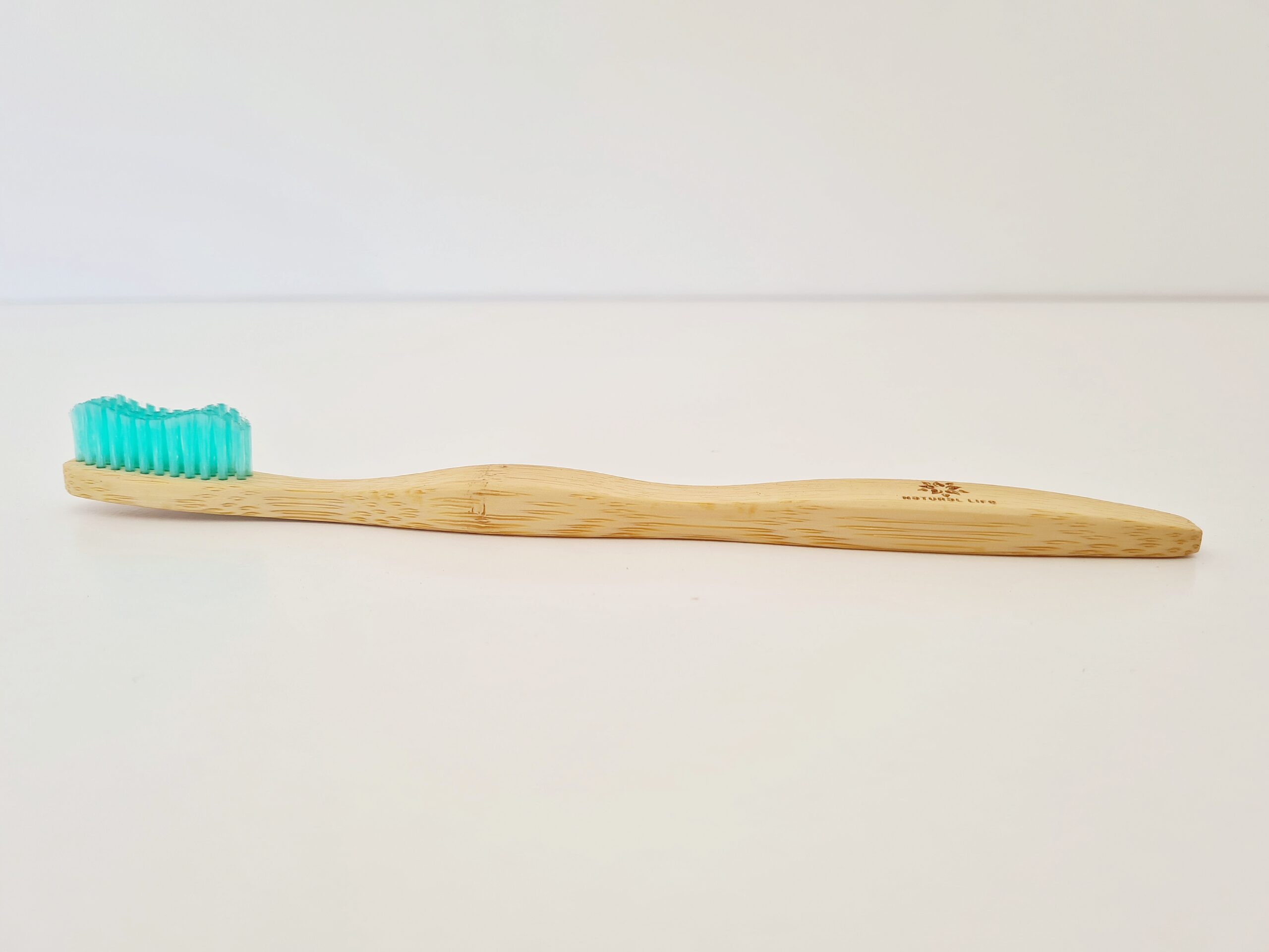 Natural Life Adult Bamboo Toothbrush Mint Green - Medium