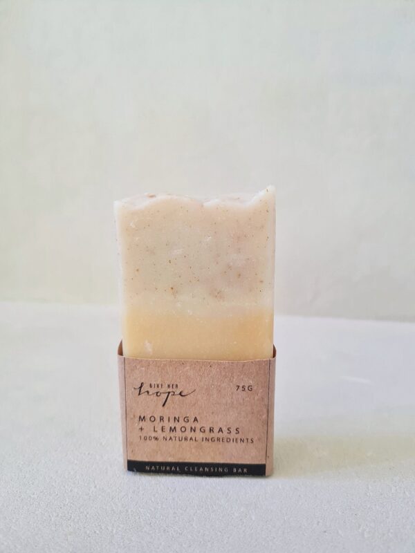 Moringa and Lemongrass Soap | 75g