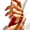 Minimalist S Band Ring - Brass - Image 2