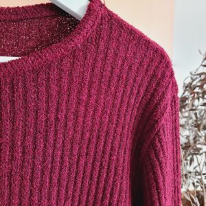 Ladies Burgundy Jumper