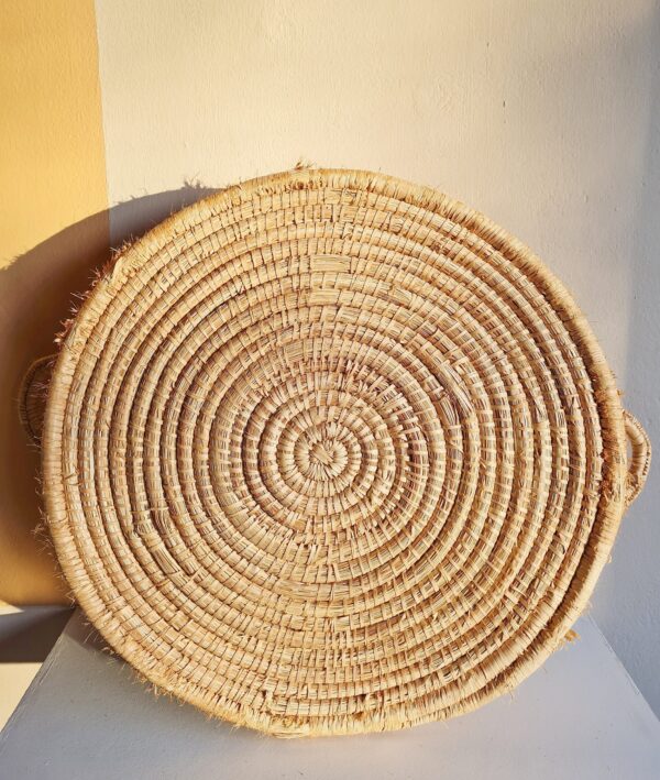 Imperfect Basket Sale: Wicker Display Tray - Image 2