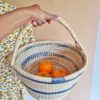 Round Wicker Bag