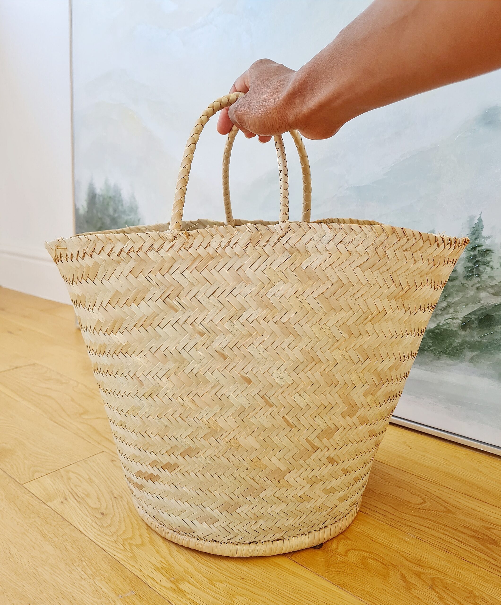 Vintage Wicker Straw Rattan Woven Basket Purse Bag – The Stand Alone