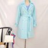 Powder Blue Trench Coat - Image 2