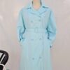 Powder Blue Trench Coat