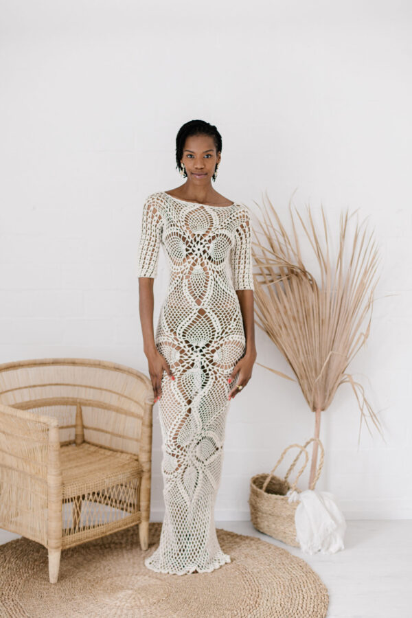 Sharm El Luli Crochet Dress - Image 2