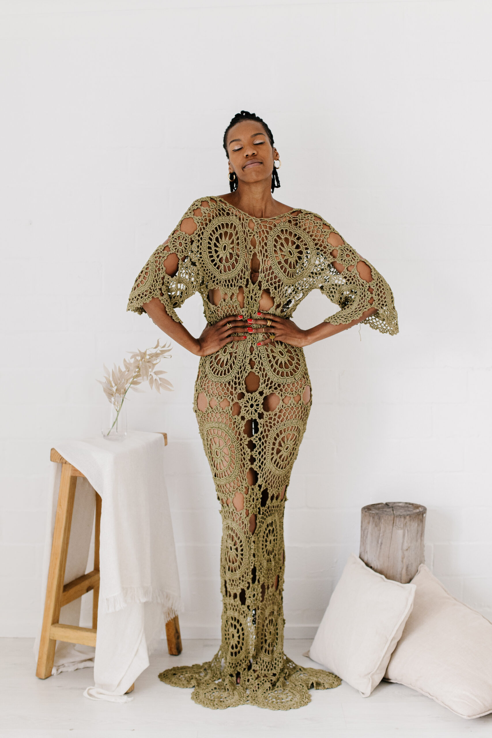 Cape Verde crochet dress