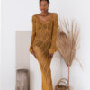 Luxury Goddess Crochet Dress