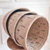 Stylish Interior Basket with Black Lines - Image 5