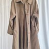 Preloved Button Down Olive Olive Coat (L-XL)