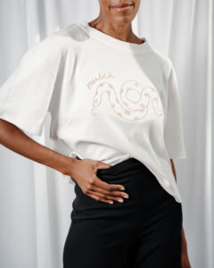 100% Cotton Embroidered T-shirt